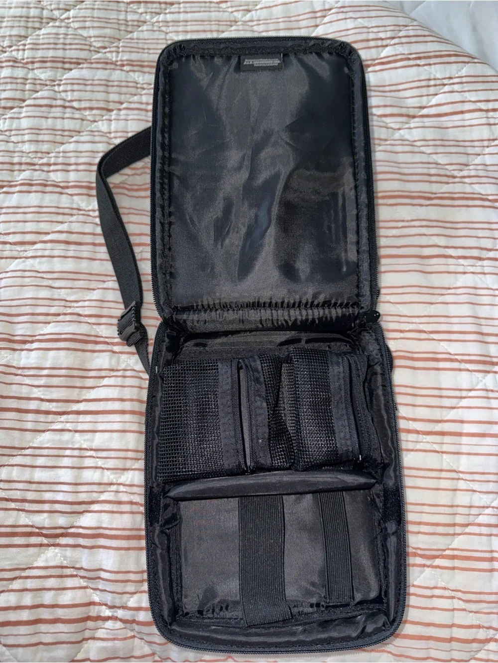 Nintendo Game Boy Advance SP Blue Case with Adjustable Black Strap